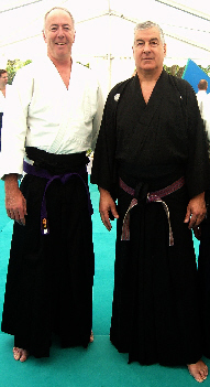Remise de ceinture violette